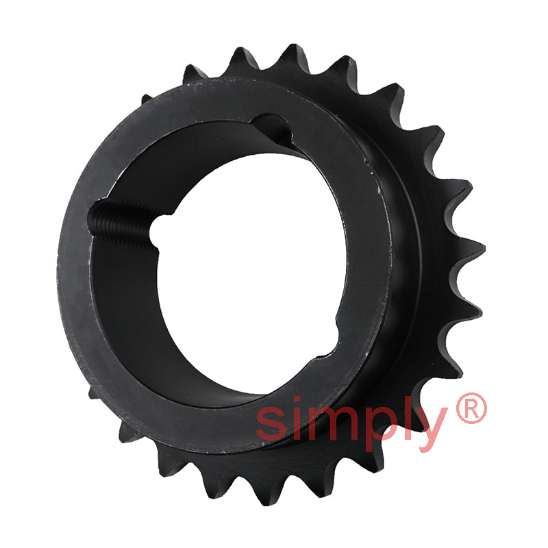 24 Tooth 08B Simplex Sprocket Tapered Locking Bush Type for 1/2 inch Pitch Chain (Bush not Incl.)