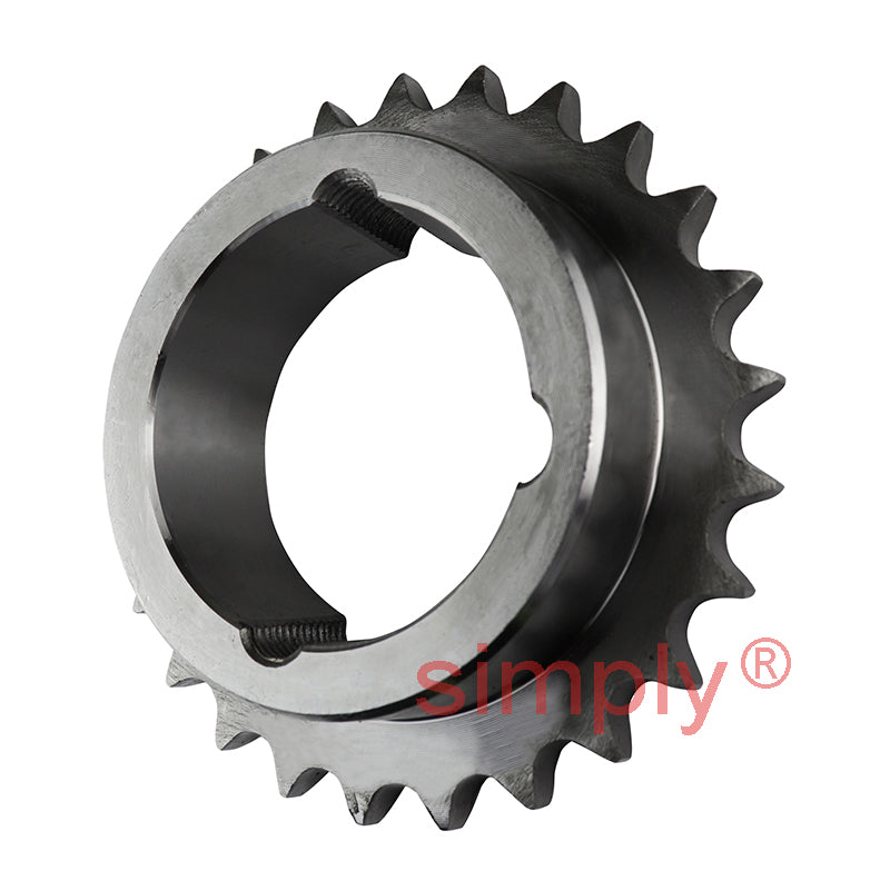 25 Tooth 08B Simplex Sprocket Tapered Locking Bush Type for 1/2 inch Pitch Chain (Bush not Incl.)