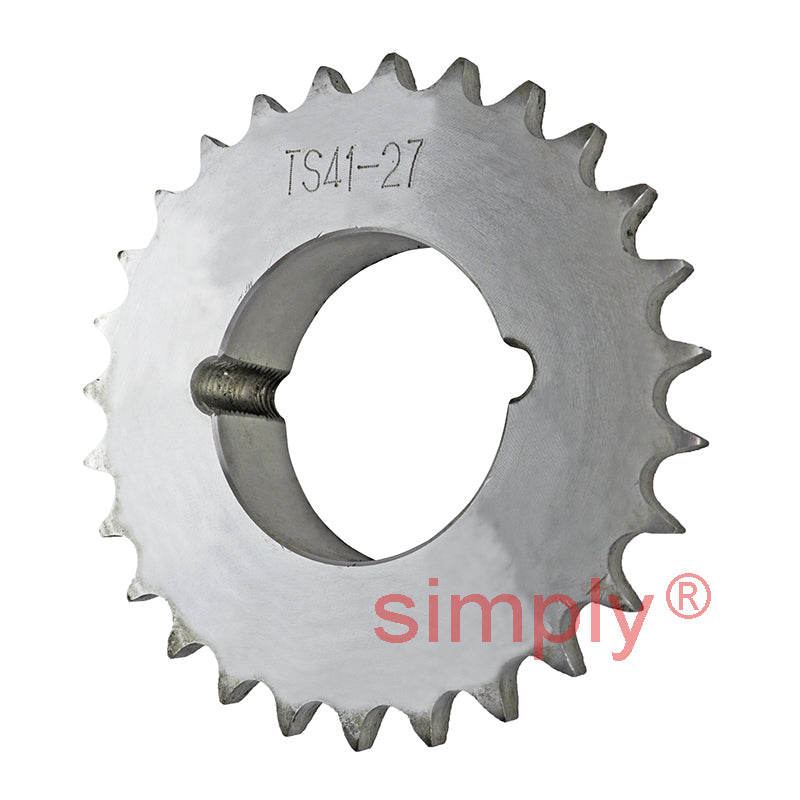 27 Tooth 08B Simplex Sprocket Tapered Locking Bush Type for 1/2 inch Pitch Chain (Bush not Incl.)