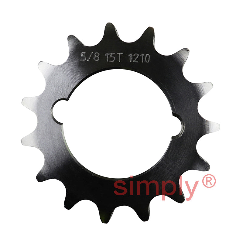 15 Tooth 10B Simplex Sprocket Tapered Locking Bush Type for 5/8 inch Pitch Chain (Bush not Incl.)