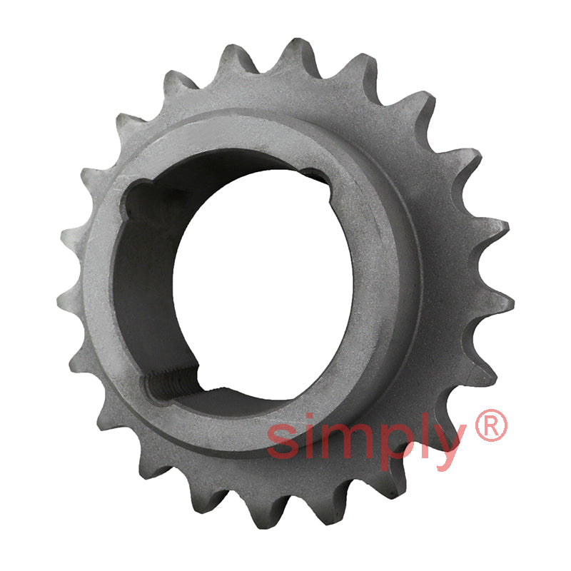 21 Tooth 10B Simplex Sprocket Tapered Locking Bush Type for 5/8 inch Pitch Chain (Bush not Incl.)