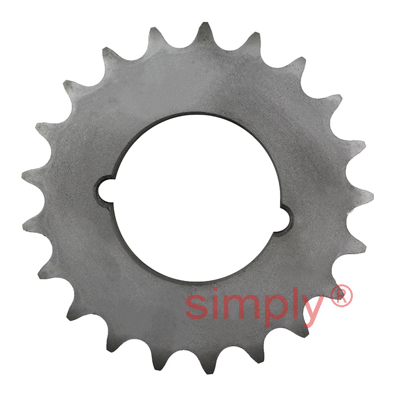 21 Tooth 10B Simplex Sprocket Tapered Locking Bush Type for 5/8 inch Pitch Chain (Bush not Incl.)