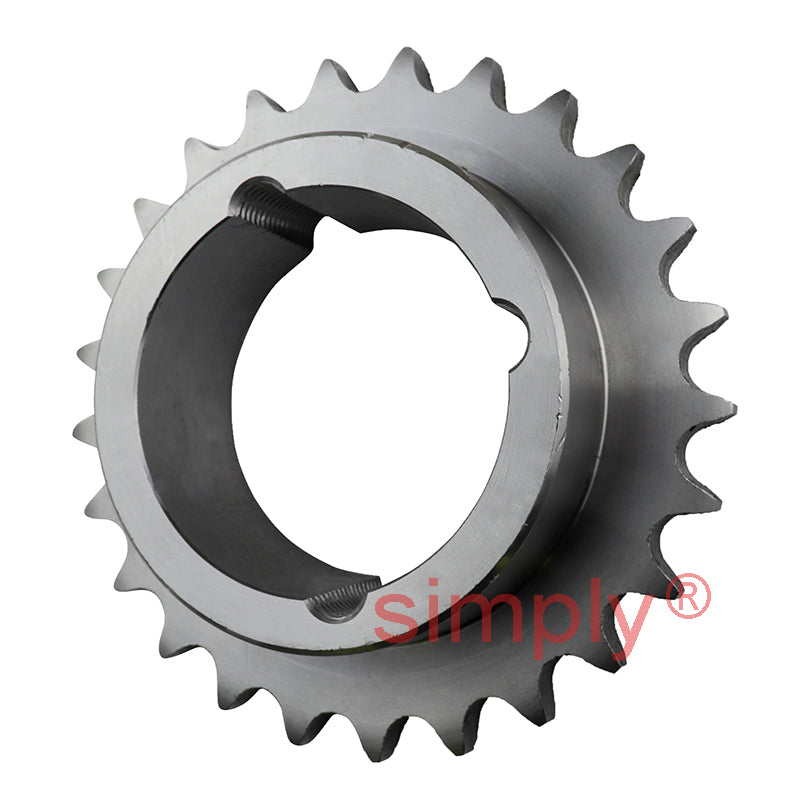 25 Tooth 10B Simplex Sprocket Tapered Locking Bush Type for 5/8 inch Pitch Chain (Bush not Incl.)