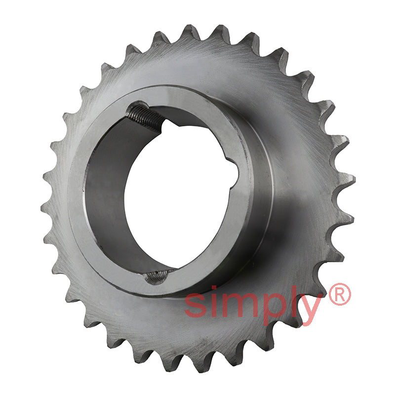 30 Tooth 10B Simplex Sprocket Tapered Locking Bush Type for 5/8 inch Pitch Chain (Bush not Incl.)