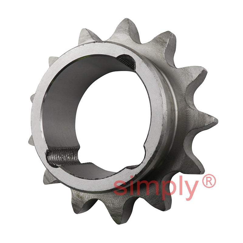 13 Tooth 12B Simplex Sprocket Tapered Locking Bush Type for 3/4 inch Pitch Chain (Bush not Incl.)