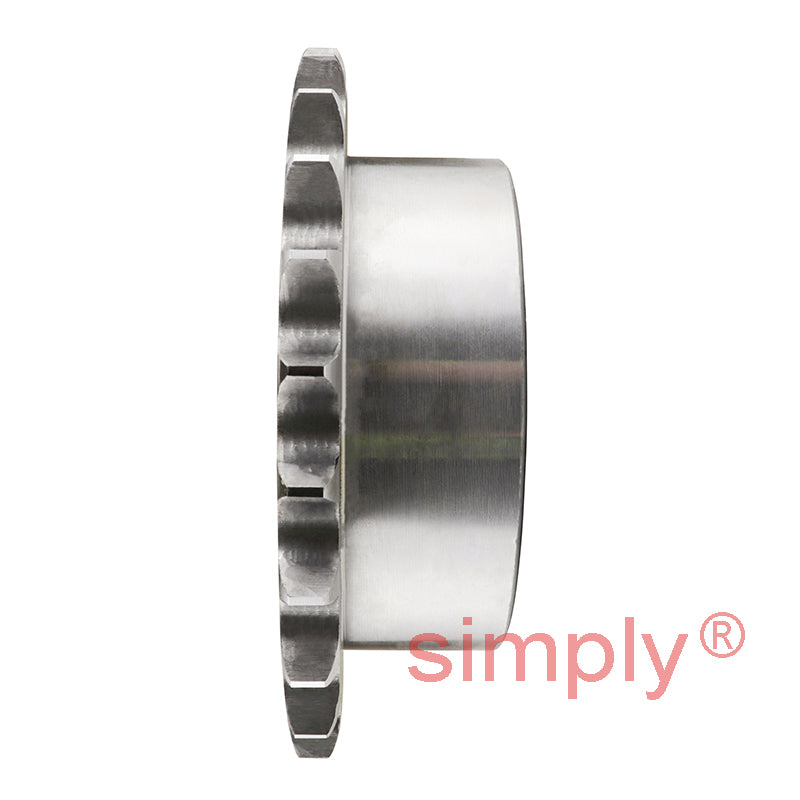 24 Tooth 12B Simplex Sprocket Tapered Locking Bush Type for 3/4 inch Pitch Chain (Bush not Incl.)