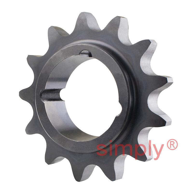 13 Tooth 16B Simplex Sprocket Tapered Locking Bush Type for 1 inch Pitch Chain Bush not Incl.