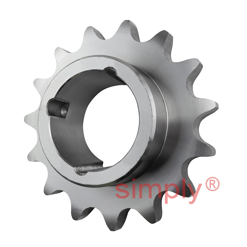 15 Tooth 16B Simplex Sprocket Tapered Locking Bush Type for 1 inch Pitch Chain Bush not Incl.