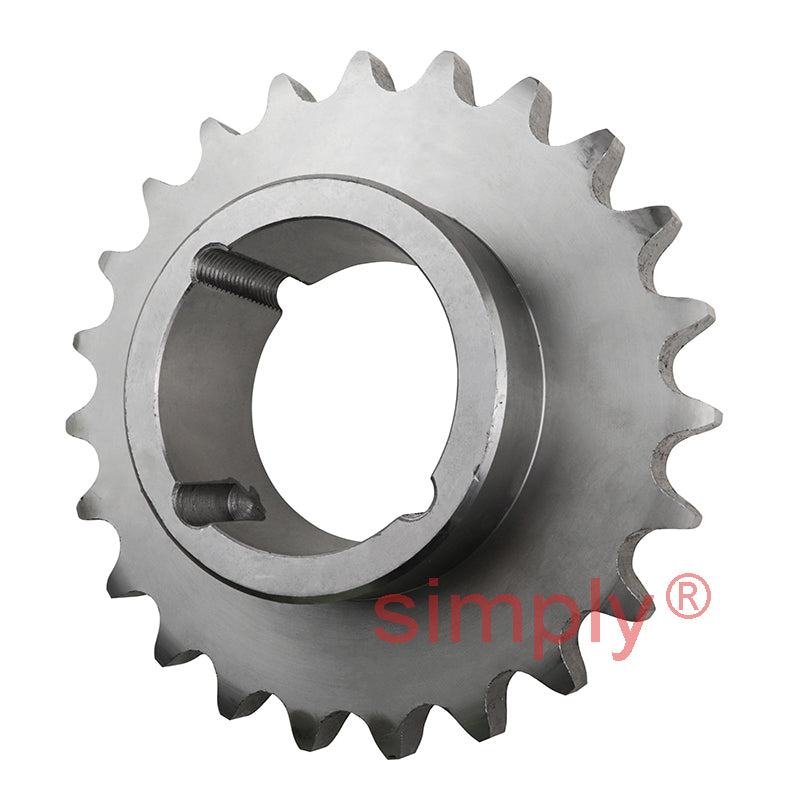 23 Tooth 16B Simplex Sprocket Tapered Locking Bush Type for 1 inch Pitch Chain Bush not Incl.