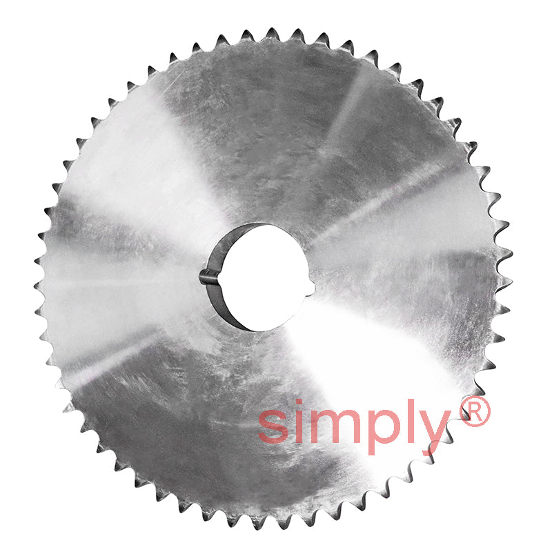 57 Tooth 16B Simplex Sprocket Tapered Locking Bush Type for 1 inch Pitch Chain Bush not Incl.