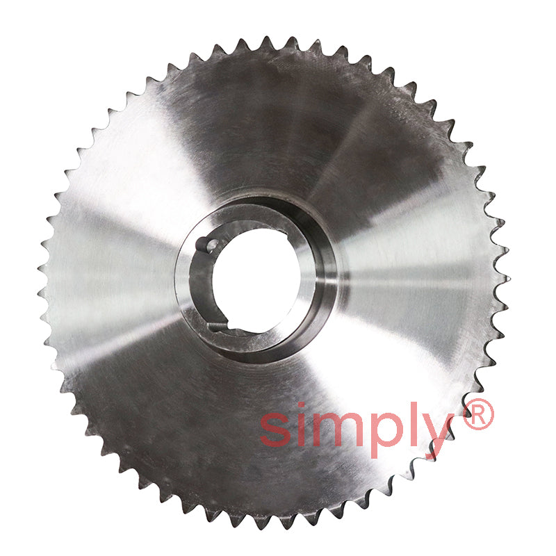 57 Tooth 16B Simplex Sprocket Tapered Locking Bush Type for 1 inch Pitch Chain Bush not Incl.