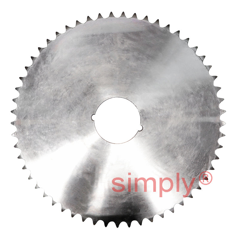57 Tooth 16B Simplex Sprocket Tapered Locking Bush Type for 1 inch Pitch Chain Bush not Incl.