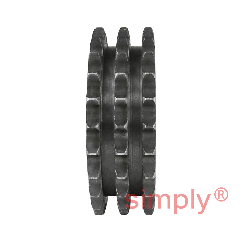 15 Tooth 08B Triplex Sprocket Tapered Locking Bush Type for 1/2 inch Pitch Chain (Bush not Incl.)