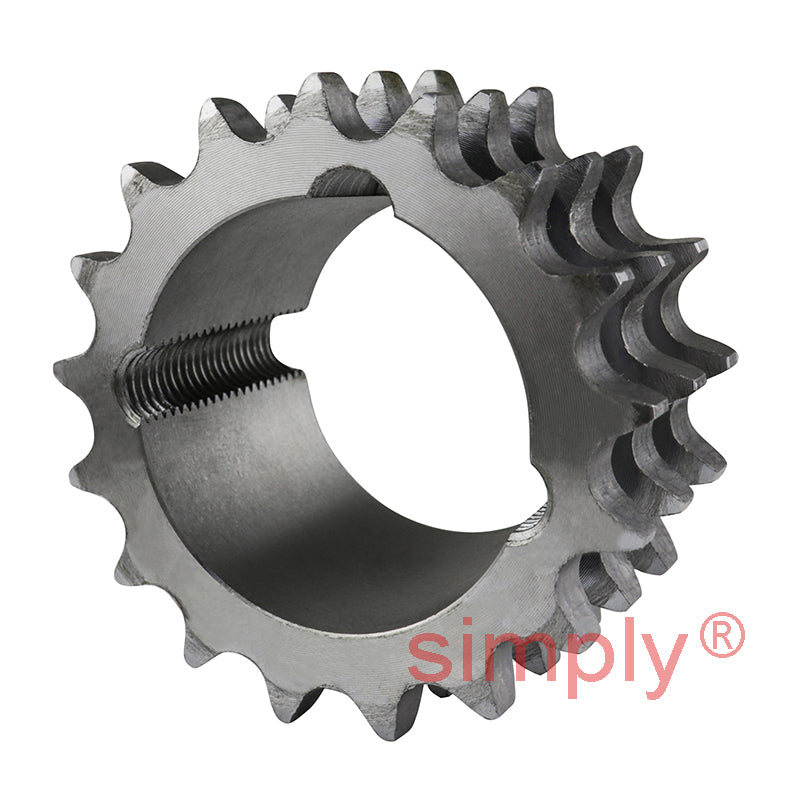 17 Tooth 08B Triplex Sprocket Tapered Locking Bush Type for 1/2 inch Pitch Chain (Bush not Incl.)