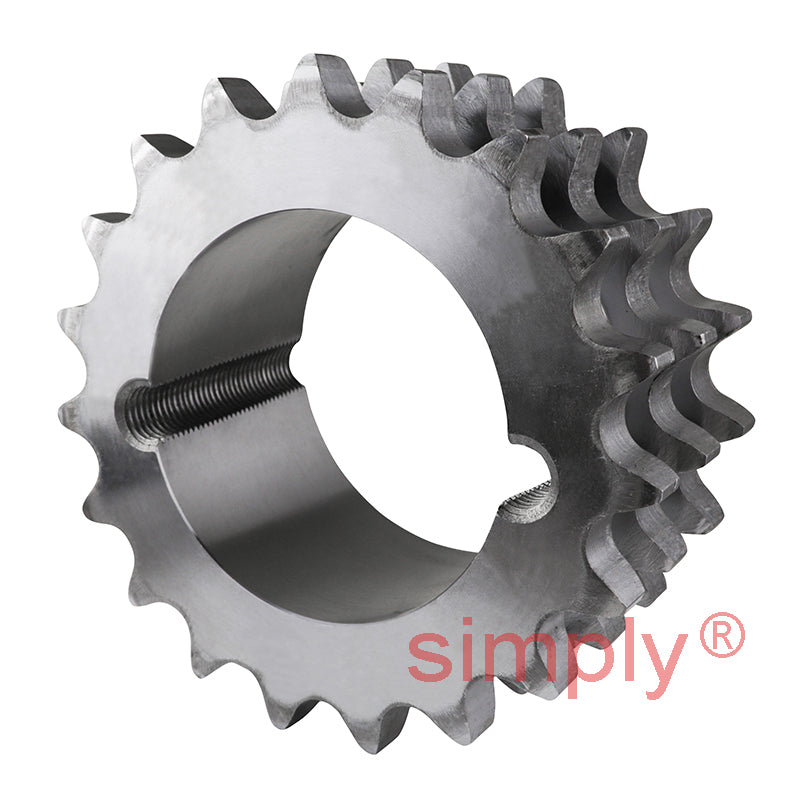 19 Tooth 16B Triplex Sprocket Tapered Locking Bush Type for 1 inch Pitch Chain (Bush not Incl.)