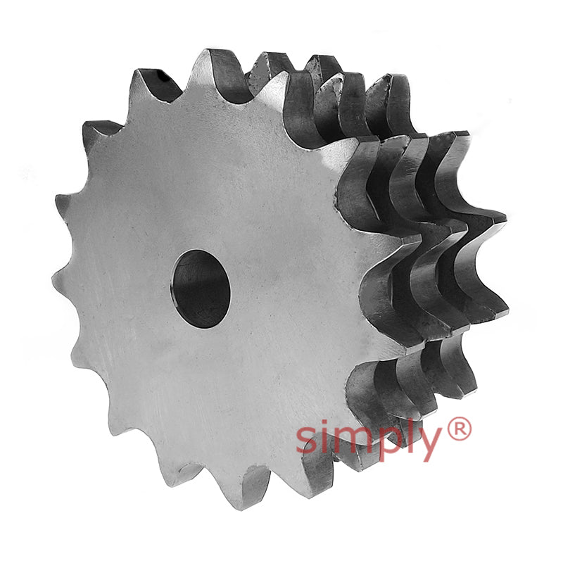 Branded 14 Tooth 08B Triplex Platewheel for 1/2 inch Pitch Chain Allow 7-10 Days