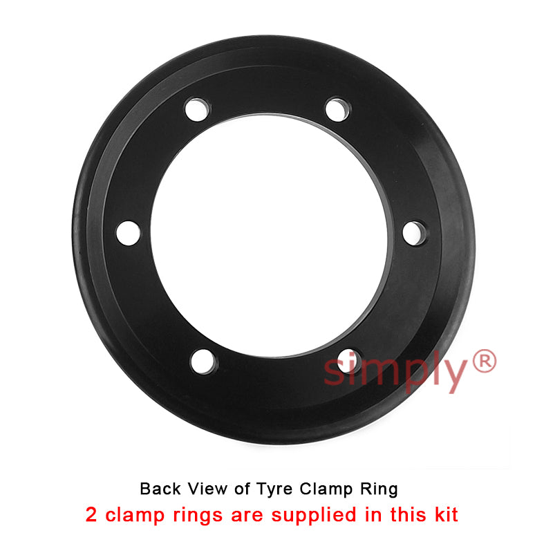 Major Branded F90H/F90B Outer Facing Taper Bore/Pilot Bored Tyre Drive Coupling Assembly with Fire Resistant Antistatic (F.R.A.S) Tyre