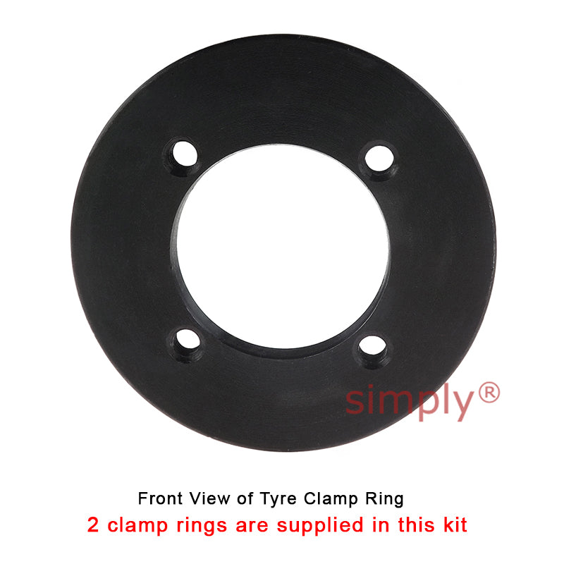 Major Branded F40H/F40H Outer Facing Taper Bores Type Tyre Drive Coupling Assembly with Natural Rubber Tyre