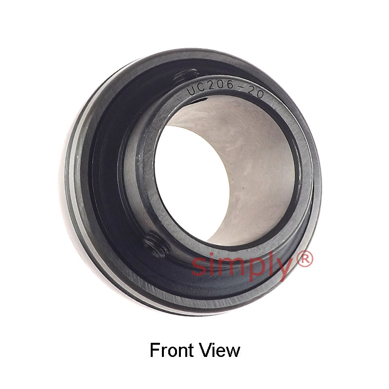 UC206-20 Imperial Bearing Insert with 1-1/4 inch Bore 62mm Outside Dia