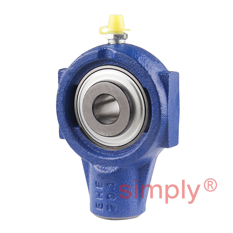 SNR UCEHE202 Metric Cast Iron Hanger Bearing Unit with 15mm Bore Insert