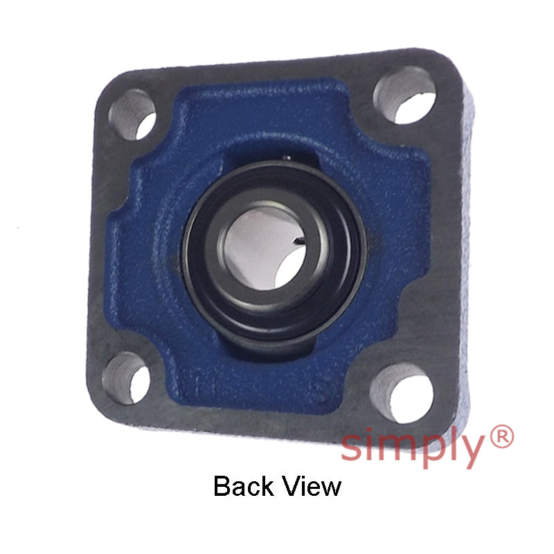 UCF204-12 Imperial Four Bolt Square Cast Iron Flange Housing with 3/4 inch Bore Insert