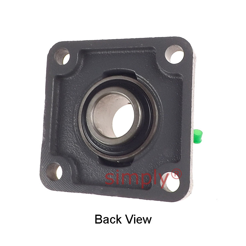 UCF206-19 Imperial Four Bolt Square Cast Iron Flange Housing with 1-3/16 inch Bore Insert