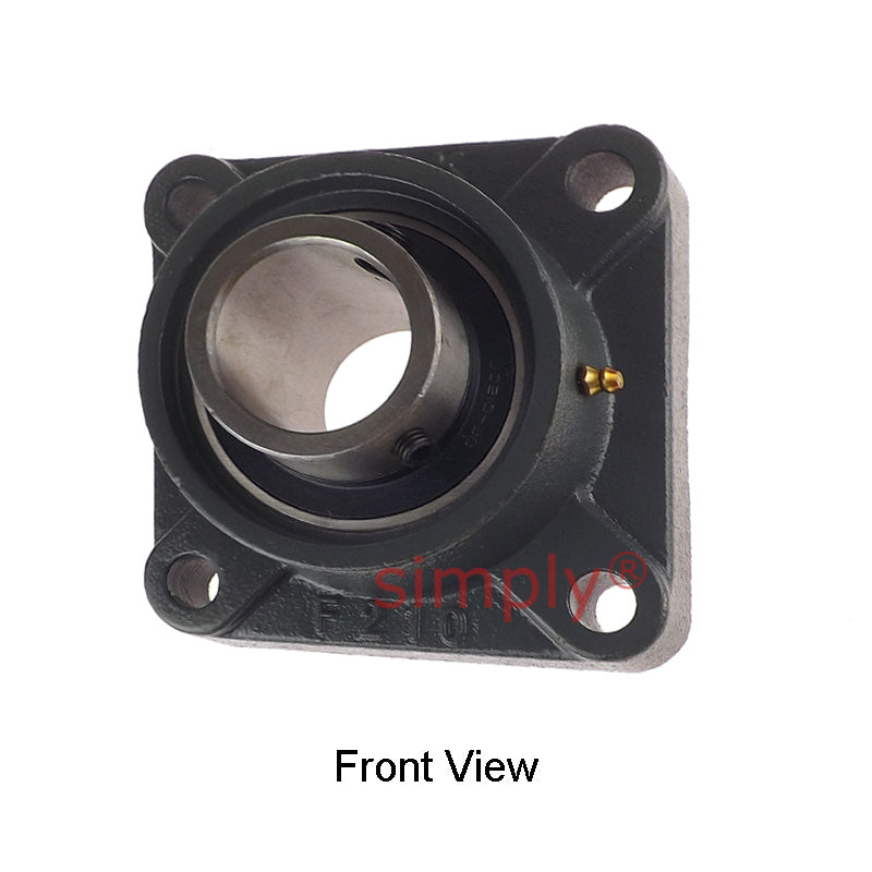 UCF210-30 Imperial Four Bolt Square Cast Iron Flange Housing with 1-7/8 inch Bore Insert