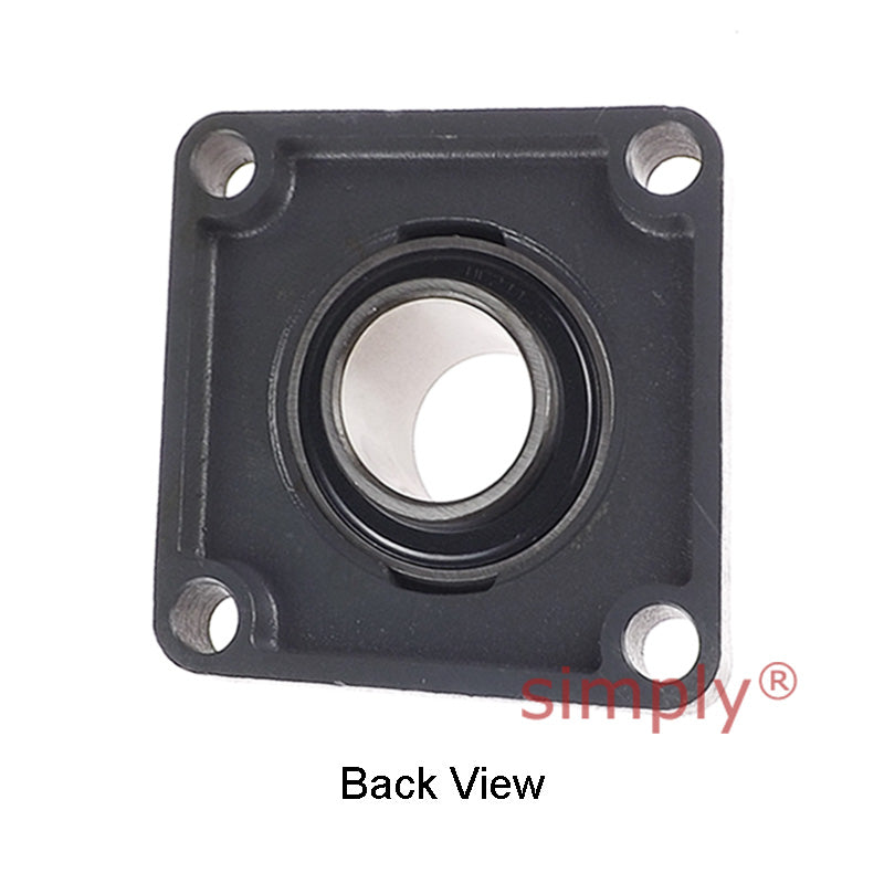 UCF211-35 Imperial Four Bolt Square Cast Iron Flange Housing with 2-3/16 inch Bore Insert