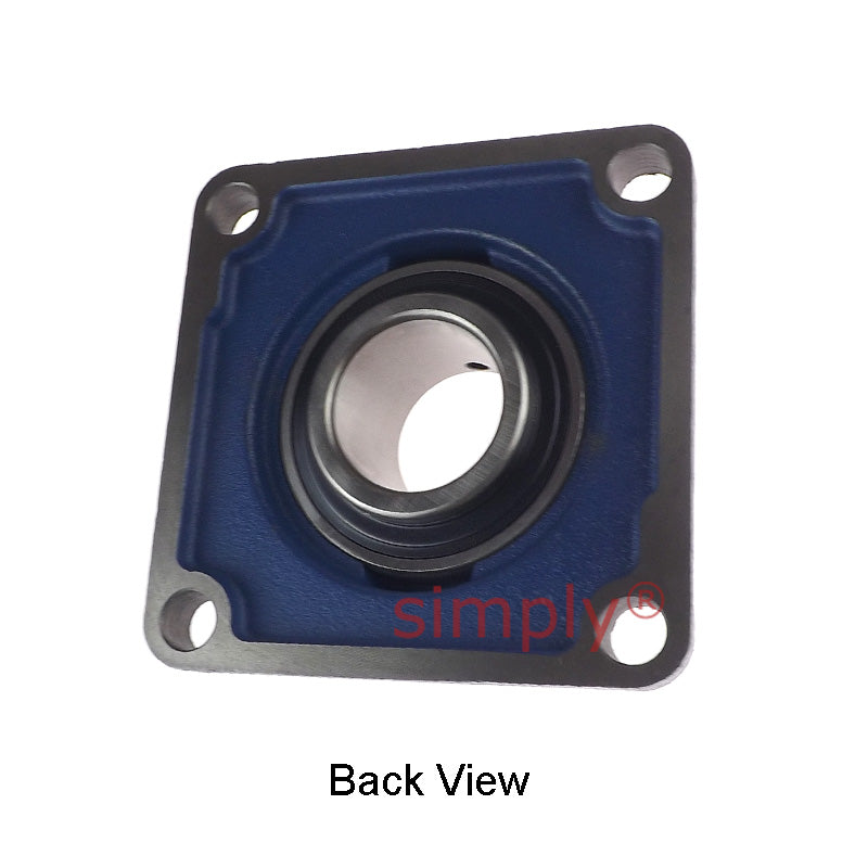 UCF212-36 Imperial Four Bolt Square Cast Iron Flange Housing with 2-1/4 inch Bore Insert