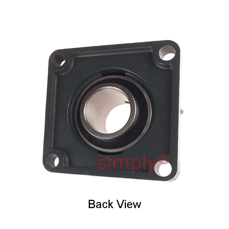 UCF212-38 Imperial Four Bolt Square Cast Iron Flange Housing with 2-3/8 inch Bore Insert