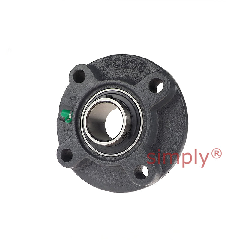 UCFC206-20 Imperial Four Bolt Cast Iron Round Flanged Housing with 1-1/4 inch Insert