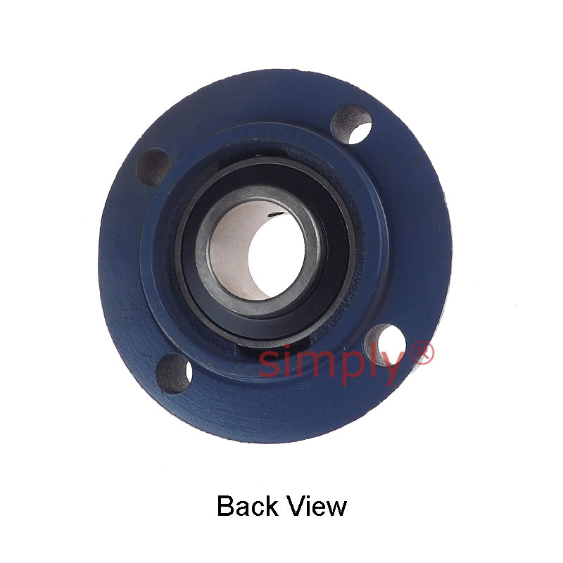 UCFC207-22 Imperial Four Bolt Cast Iron Round Flanged Housing with 1-3/8 inch Insert