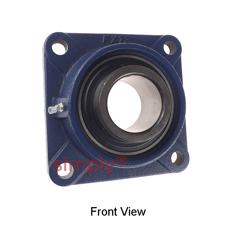 UCFX13-40 Imperial Four Bolt Cast Iron Square Housing with 2-1/2 inch Bore Insert