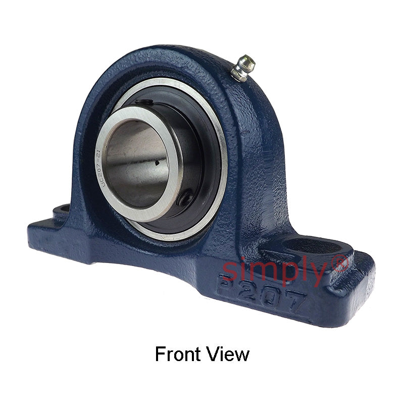 UCP207-21 Imperial Cast Iron Two Bolt Pillow / Plummer Block Housing with 1-5/16 inch Bore Insert 