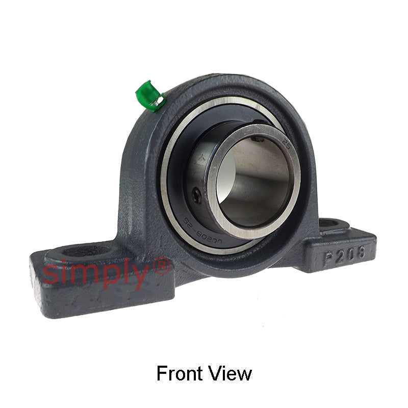 UCP208-25 Imperial Cast Iron Two Bolt Pillow / Plummer Block Housing with 1-9/16 inch Bore Insert 