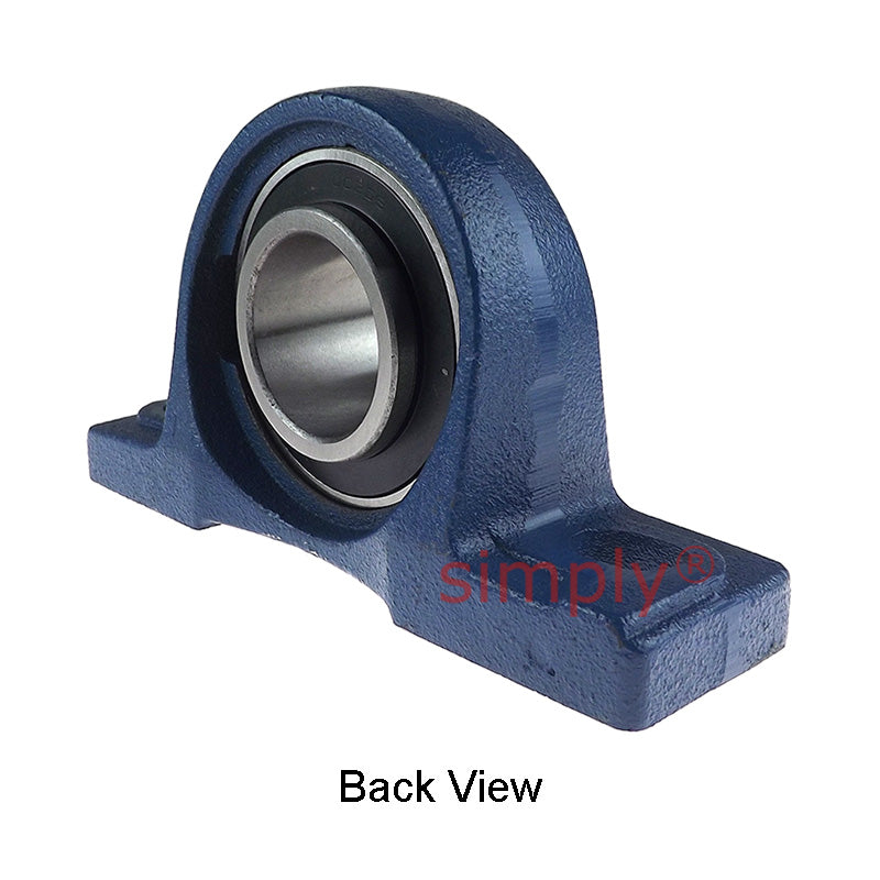 UCP209 Metric Cast Iron Two Bolt Pillow / Plummer Block Housing with 45mm Bore Insert 