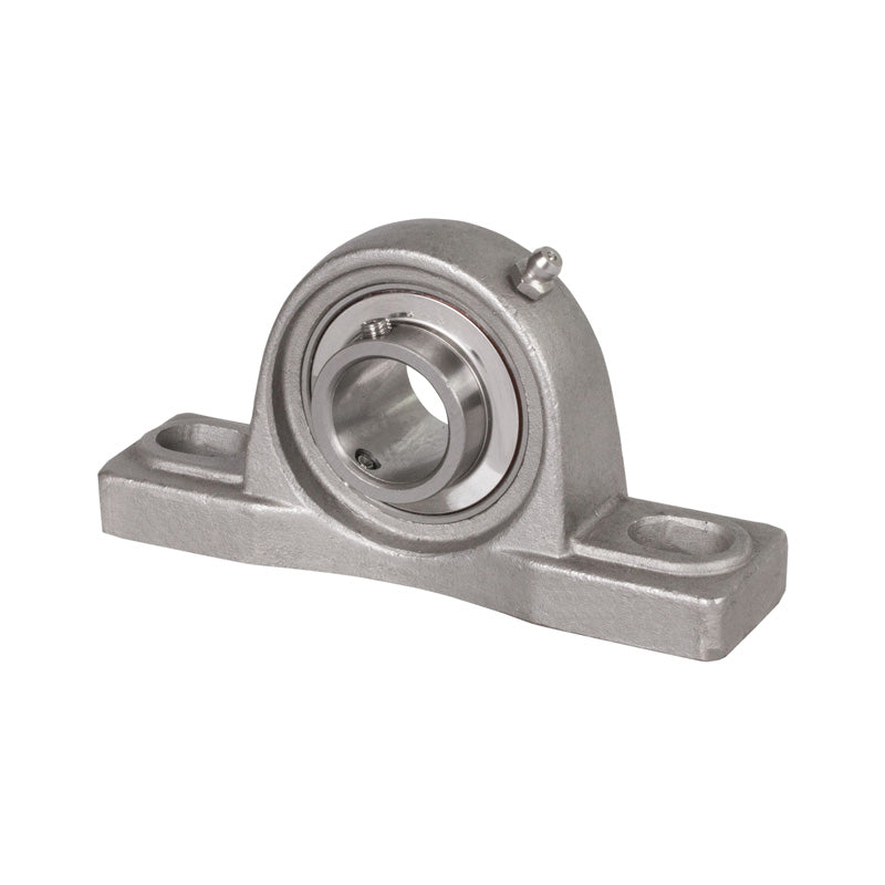 SSUCP208-25 Imperial Stainless Steel Two Bolt Pillow / Plummer Block Housing with 1-9/16 inch Bore Stainless Insert 