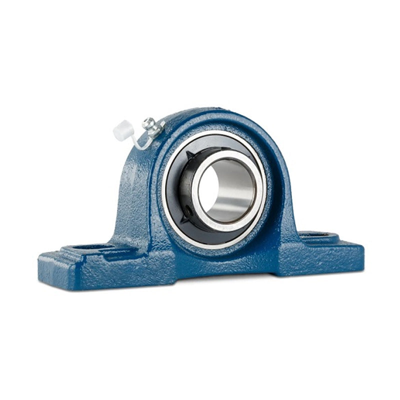 UCP307 Metric Two Bolt Cast Iron Plummer / Pillow Housing with 35mm Bore Insert