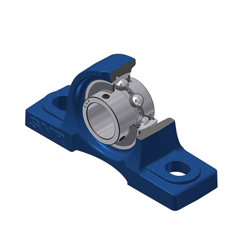 SNR UCP215-48 Imperial Cast Iron Two Bolt Pillow / Plummer Block Housing with 3 inch Bore Insert