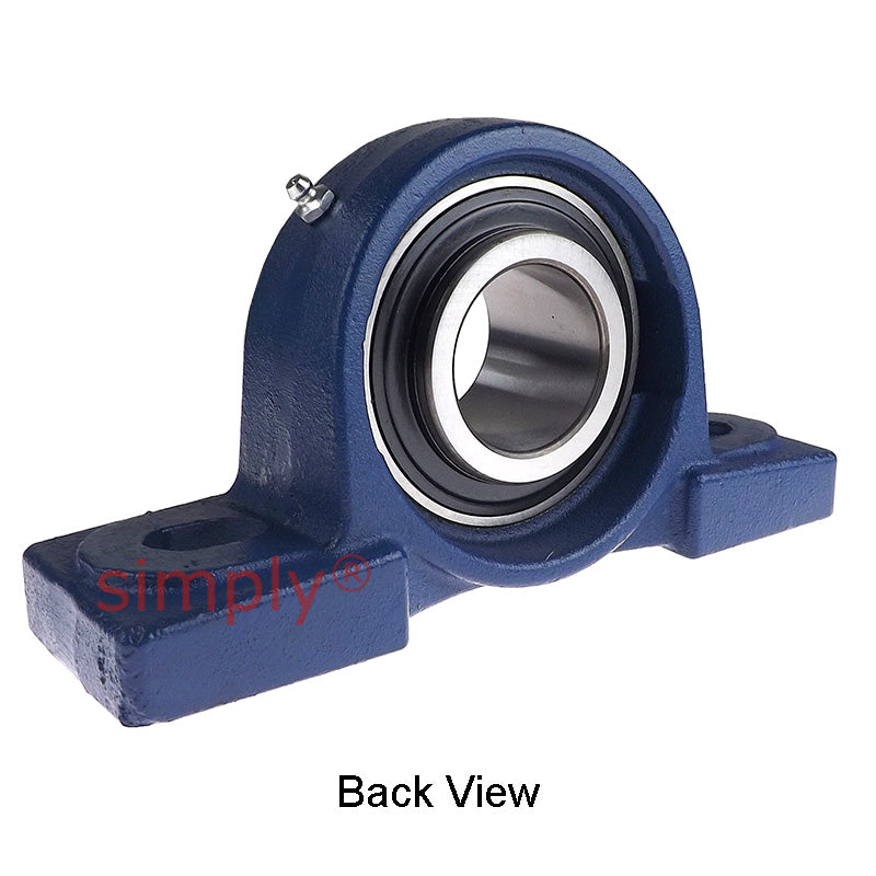 UCPX10 Metric Two Bolt Cast Iron Pillow / Plummer Block Housing with 50mm Bore Insert