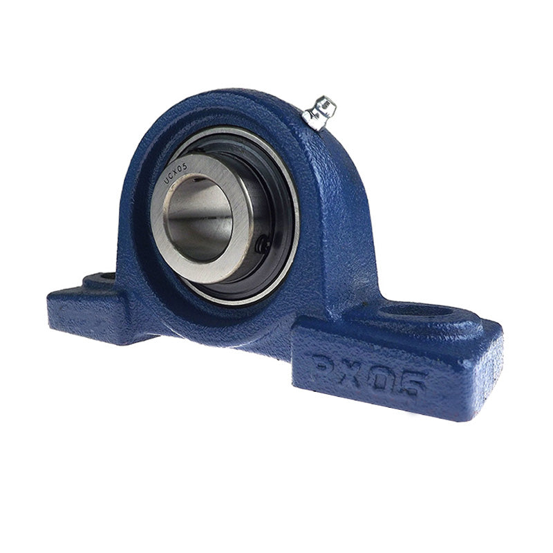 UCPX11 Metric Two Bolt Cast Iron Pillow / Plummer Block Housing with 55mm Bore Insert