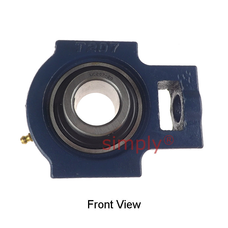 UCT207-20 Metric Series Cast Iron Take Up Unit Housing with 1-1/4 inch Bore Bearing Unit