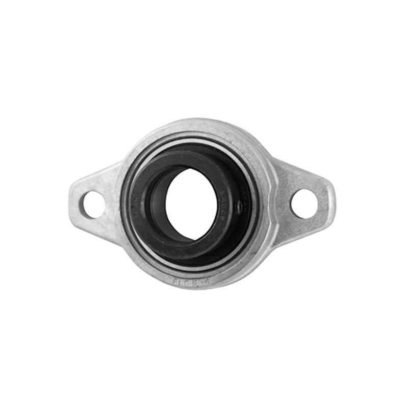 UFL002 Aluminium 2 Bolt Oval Bearing with Lock Collar 15mm Bore
