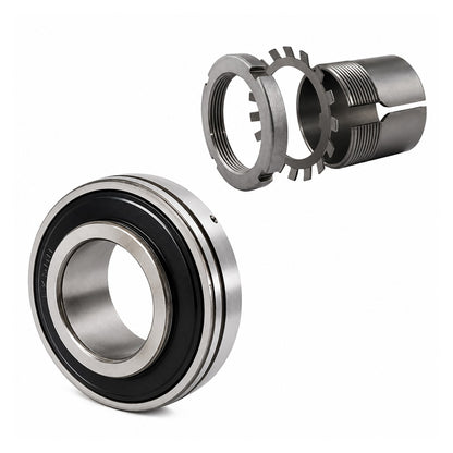 UK216/HE2316 Taper Bore Bearing Insert and Sleeve Fits 2-3/4 inch Shaft