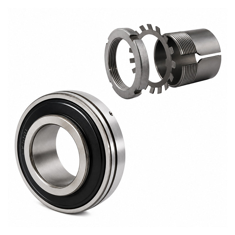 UK208/HS2308 Taper Bore Bearing Insert and Sleeve Fits 1-3/8 inch Shaft