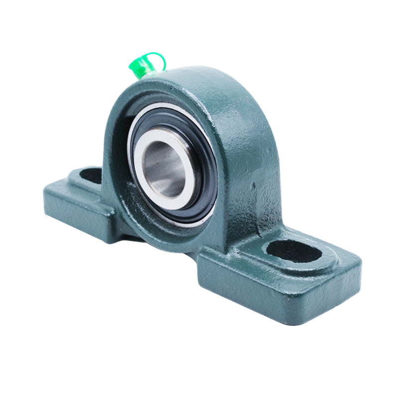 UKP312/H2312 Metric Cast Iron Two Bolt Pillow / Plummer Block Housing Insert and Adaptor Sleeve Fits 55mm Shaft