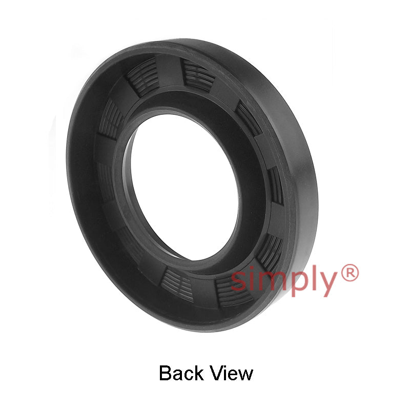 12x19x3mm Nitrile Rubber Single Lip Rotary Shaft Oil Seal Springless Design VC Style