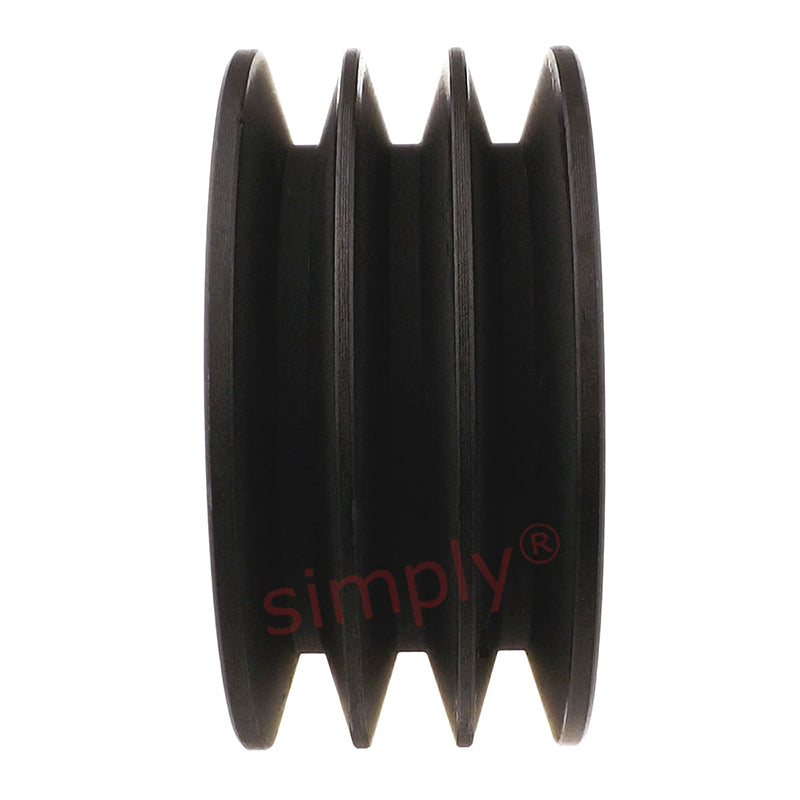 95X3SPA 95mm Pitch Diameter SPA Section Tapered Locking Bush Type Pulley with 3 Grooves (Bush not Incl.)
