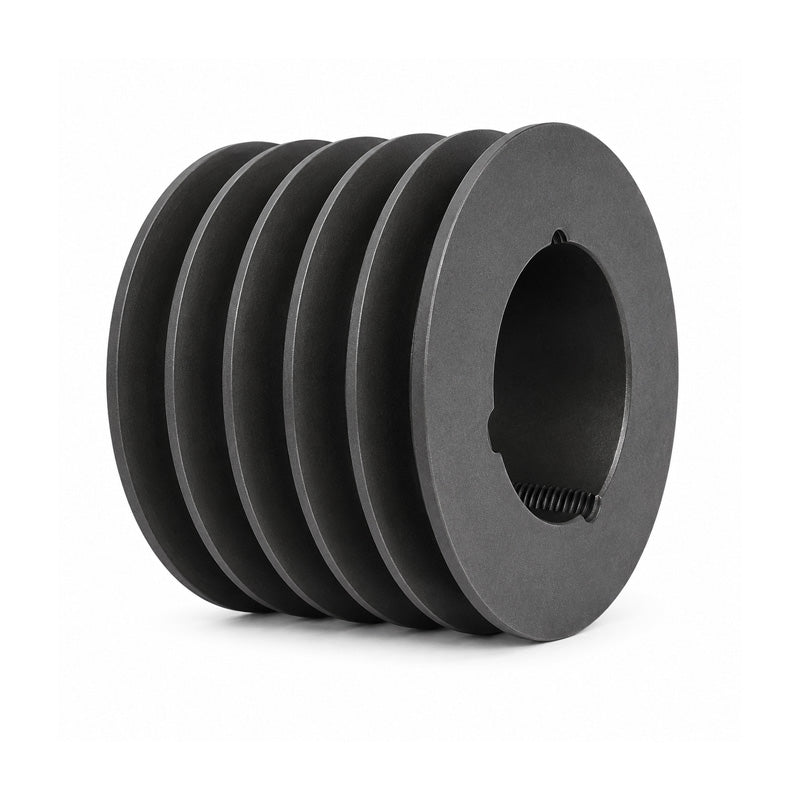 PowerDrive 170X5SPZ 170mm Pitch Diameter SPZ Section Tapered Locking Bush Type Pulley with 5 Grooves (Bush not Incl.) - Allow 2-3 Days
