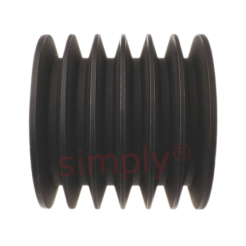 190X6SPA 190mm Pitch Diameter SPA Section Tapered Locking Bush Type Pulley with 6 Grooves (Bush not Incl.)